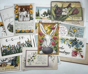 Early 1900s Easter Post Cards Lot