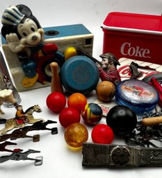 Mix Vintage Toy/ Toy Game Part Lot