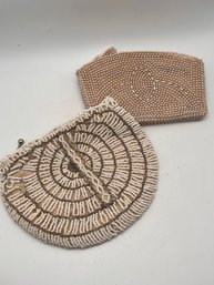 Zipper Beaded Purses - Japan
