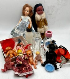 Doll, Trolls, Baby Doll Glass Bottles