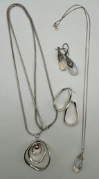 Marked 925/sterling Earrings & Necklaces