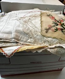 Random Mix Linen Box Lot1 - See All Pics-