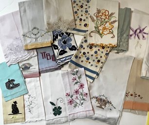 Vintage Guest-tea -hand Towels