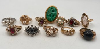 Vintage Avon Ring Lot -poison Ring-