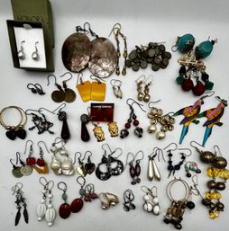 36 Pairs Pierced Earrings Wire / Hook
