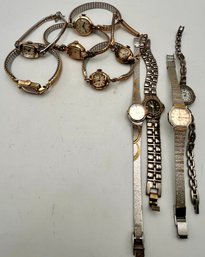 Ladies Vintage Watches -elgin, Bulova, Gruen, Helbros