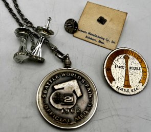 Space Needle Seattle Worlds Fair  & Space Needle Token 79