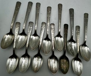 New York Silver Plate Worlds Fair Spoons