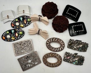 Shoe Clips Lot Antique - Vintage