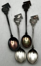 Century 21 Exposition  Seattle Worlds Fair Spoons Lot Of 4