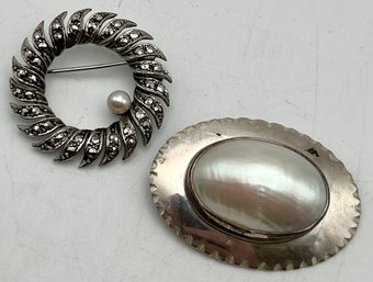 Sterling 935 Pins Brooches
