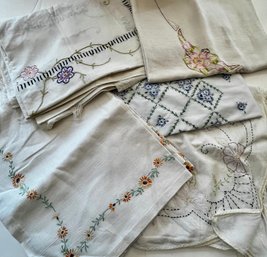 Embroidered Table Covers