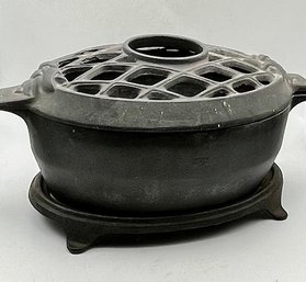 Cast Iron Wood  Stove Steamer 3 Pc