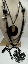 5  Black/grey Necklaces