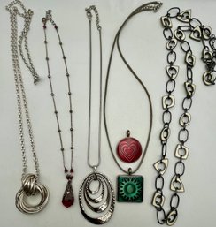 5  Necklaces & Extra Pendant