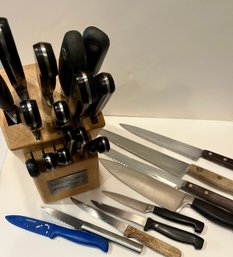 Wolfgang Puck & Other Knives & Knife Block