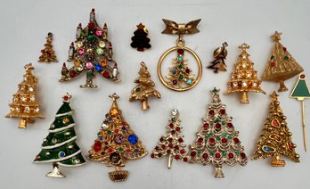 Christmas Tree Pin Lot