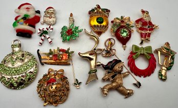Christmas Pin Lot