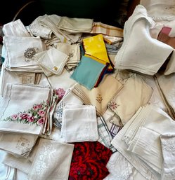 Huge Box Lot Vintage Napkins