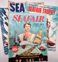 Seattle Seafair Trophy Programs 1960,1961,1963 & 1964
