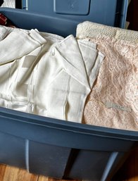 Table Covers Lot Full Tote- See All Pics