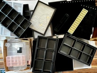 Display, Sorting Trays , Jewelry Display Lot