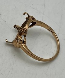 10K Gold Ring Without Stone