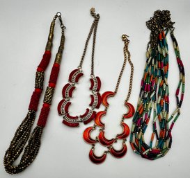Vintage Fun Colorful Necklaces (4)