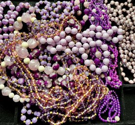 Purple Vintage Necklaces