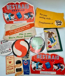 Vintage Needle - Advertising Needle Packs