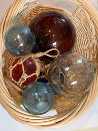 Float Ball Collection In Basket