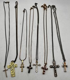 Cross Necklaces Lot