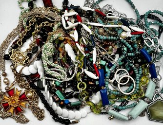 Tote Of Wearable Necklaces