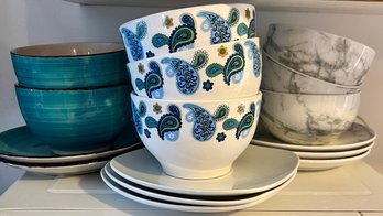 Royal Norfolk Lot Bowls & Plates (3 Styles)