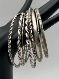 Lot Of 8 Vintage Bangles Lot