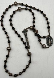 Sterling & Natural Stone Rosary