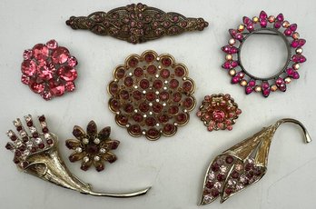 Brooch Pin Lot (8)