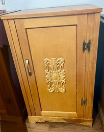 Single Door Wood Cabinet