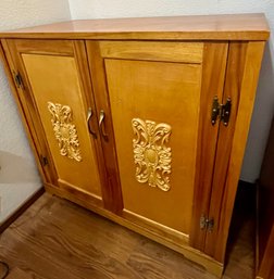 Two Door Wood Cabinet