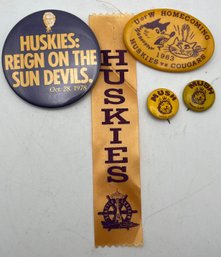 Vintage Washington Huskies 1963 & 1978 Lot