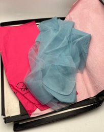 Sheer Light  Blue Vintage Above The Knee Nylons 1950s