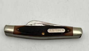 Old Timer Pocket Knife Schrade USA 340T