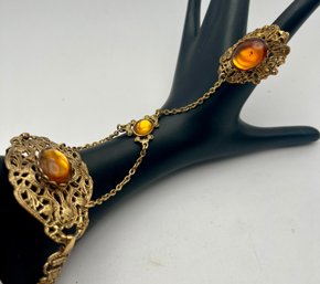 Vintage Ring Bracelet Slave Bracelet Set