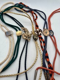 Bolo Ties Lot Of 7
