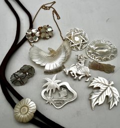 MOP Mother Of Pearl Mixed Jewelry Lot