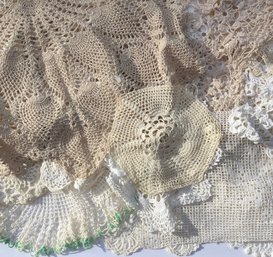 Crochet Doily Lot