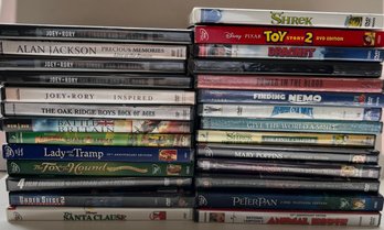 New In Sealed Package DVDs