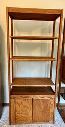 Adjustable Shelving Unit With Cabinet Base