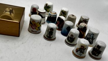 Porcelain Thimble Lot