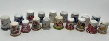 Porcelain Thimble Lot